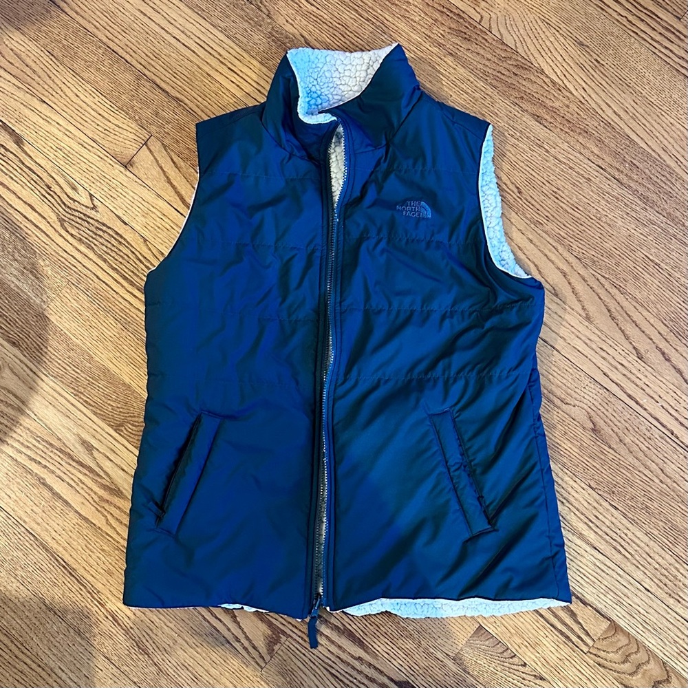 The North Face reversible mossbud vest